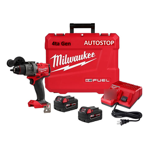 Kit De Martillo Perforador M18 1/2  Milwaukee 2904-22 Rojo 60 Hz