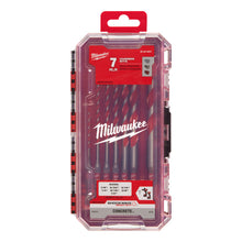 Kit 7 Brocas Concreto Zanco Hex 1/4 Milwaukee 48209057