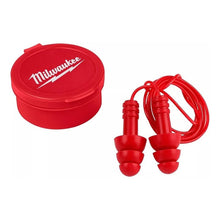 Paquete De 3 Tapones Reusables P/oídos Milwaukee 48733151 Rojo