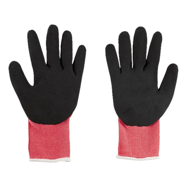 Guantes Anticorte Nivel 3 Nitrilo Talla M 48738631 Milwaukee Rojo