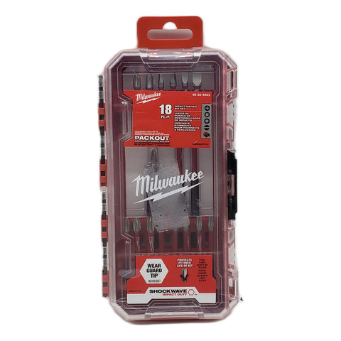 Jgo 18 Pzas Puntas Phillips Planas Torx  48324403 Milwaukee