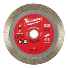 Disco Diamante Azulejo 3 Pulgadas Milwaukee 49943010