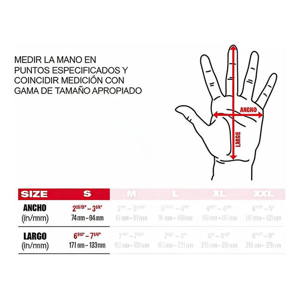 Guantes De Cuero De Cabra Talla Chica Milwaukee 48730010 Naranja Oscuro
