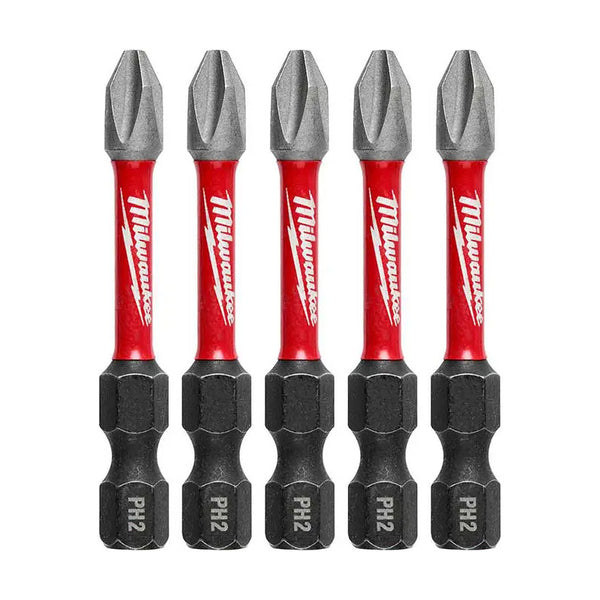 Puntas Phillips Ph2 Milwaukee 48324602 De 2 Pulgadas 5 Pz